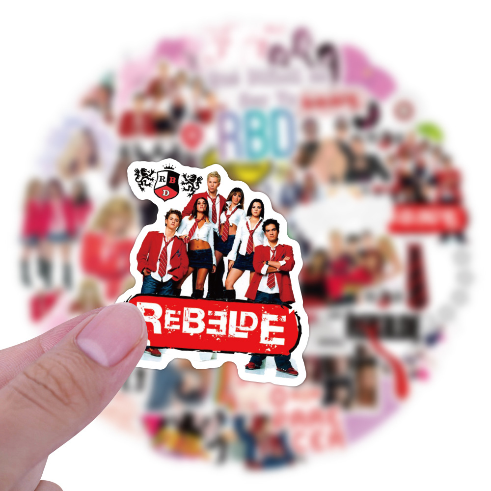Laptop Accessories Cool - 10/30/50/110PCS Singer RBD Stickers Rebelde Decals