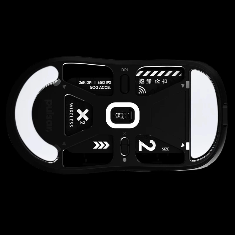 Mini Wireless Mouse - ESPTIGER ICE V2 Mouse Skates Feet