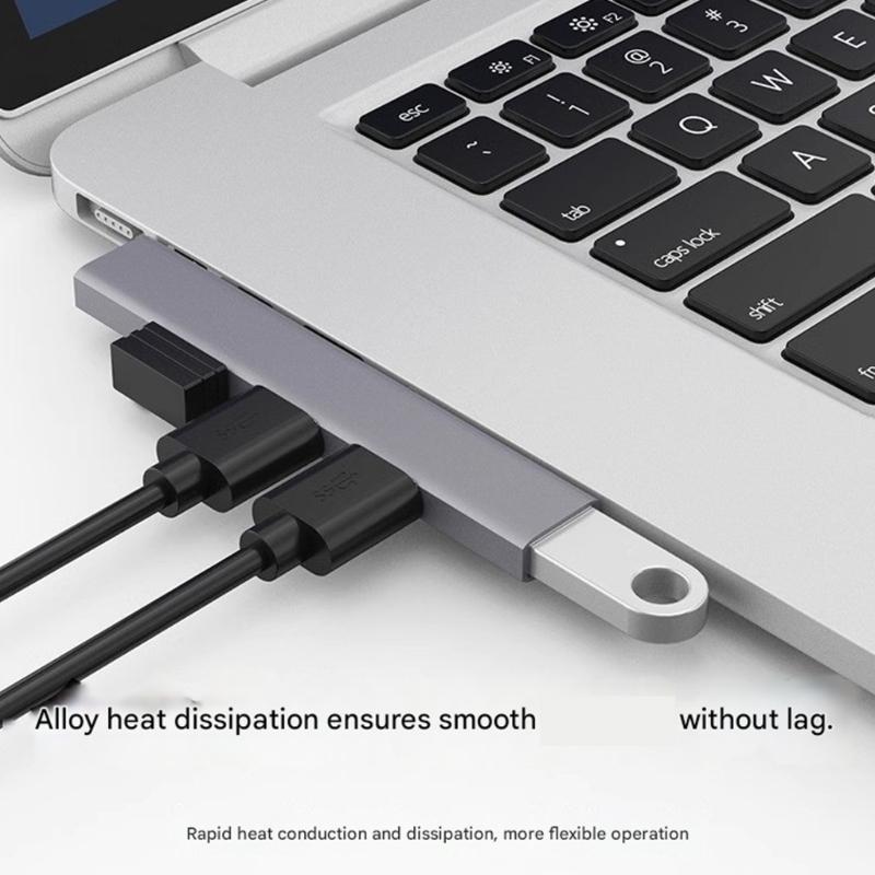 Laptop Accessories Hub - 31BA 90 Degree Type C Hub