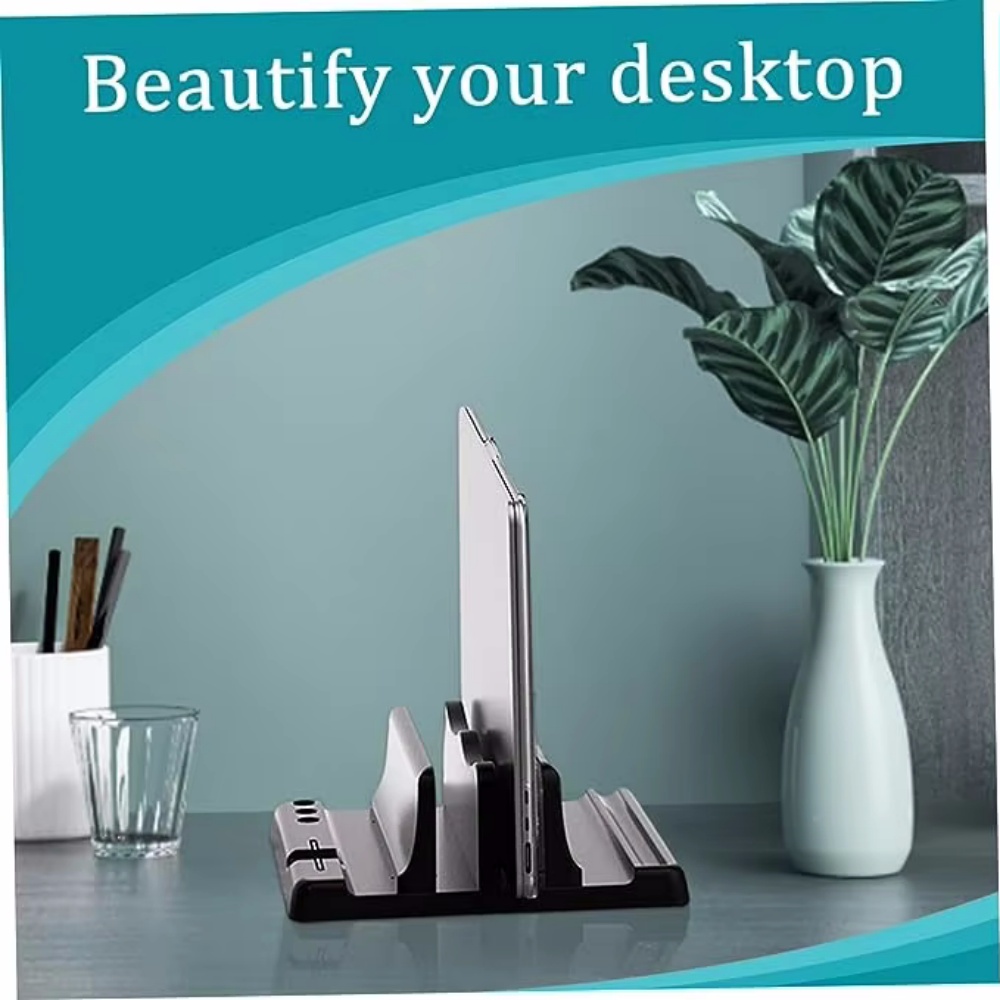 Laptop Accessories Productivity - Adjustable Vertical Laptop Stand Width Laptop