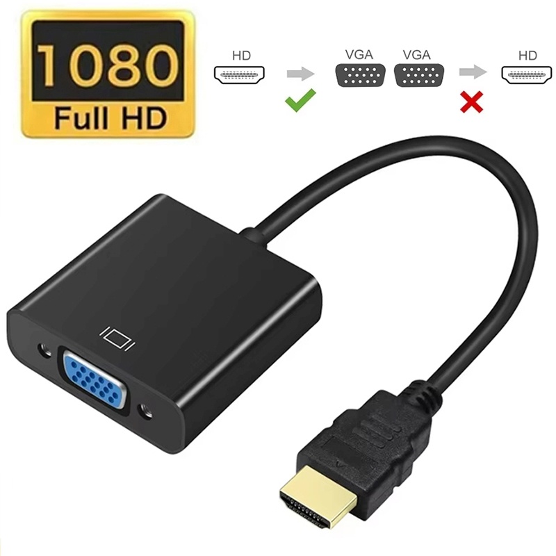 1080P HDMI-compatible To VGA A - Hdmi Vga Adapter review and price