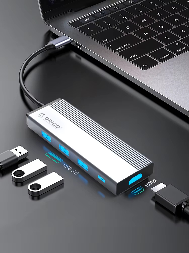 ORICO 5 in 1 USB C Hub Multipo - Laptop Accessories Hub review and price