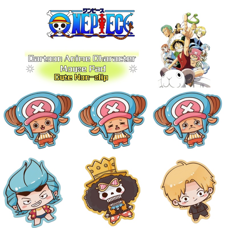 One Piece cartoon anime charac - Good Laptop Accessories review and price