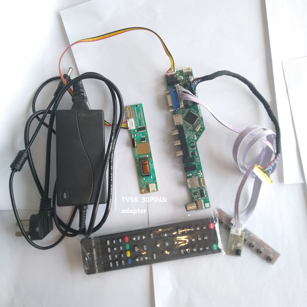 TV56 controller board kit with - Hdmi Vga Adapter review and price