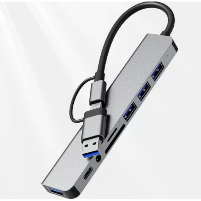 Dual-Head Type-C 8-in-1 Multi- - Laptop Accessories Hub review and price