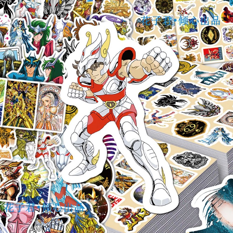 101Pcs Saint Seiya Anime Stick - Laptop Editing Accessories review and price