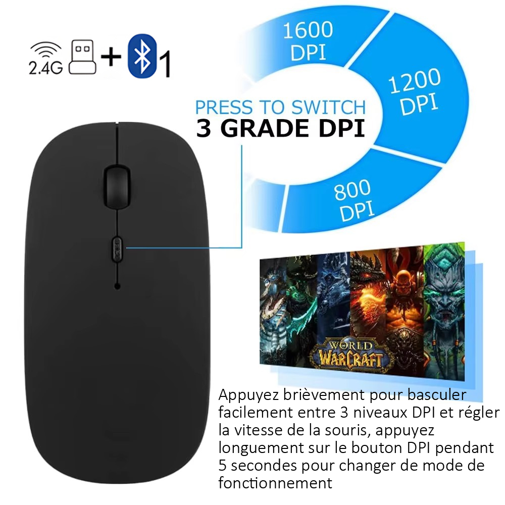 Ultra Slim Dual Mode French AZ - Laptop Accessories Combo review and price
