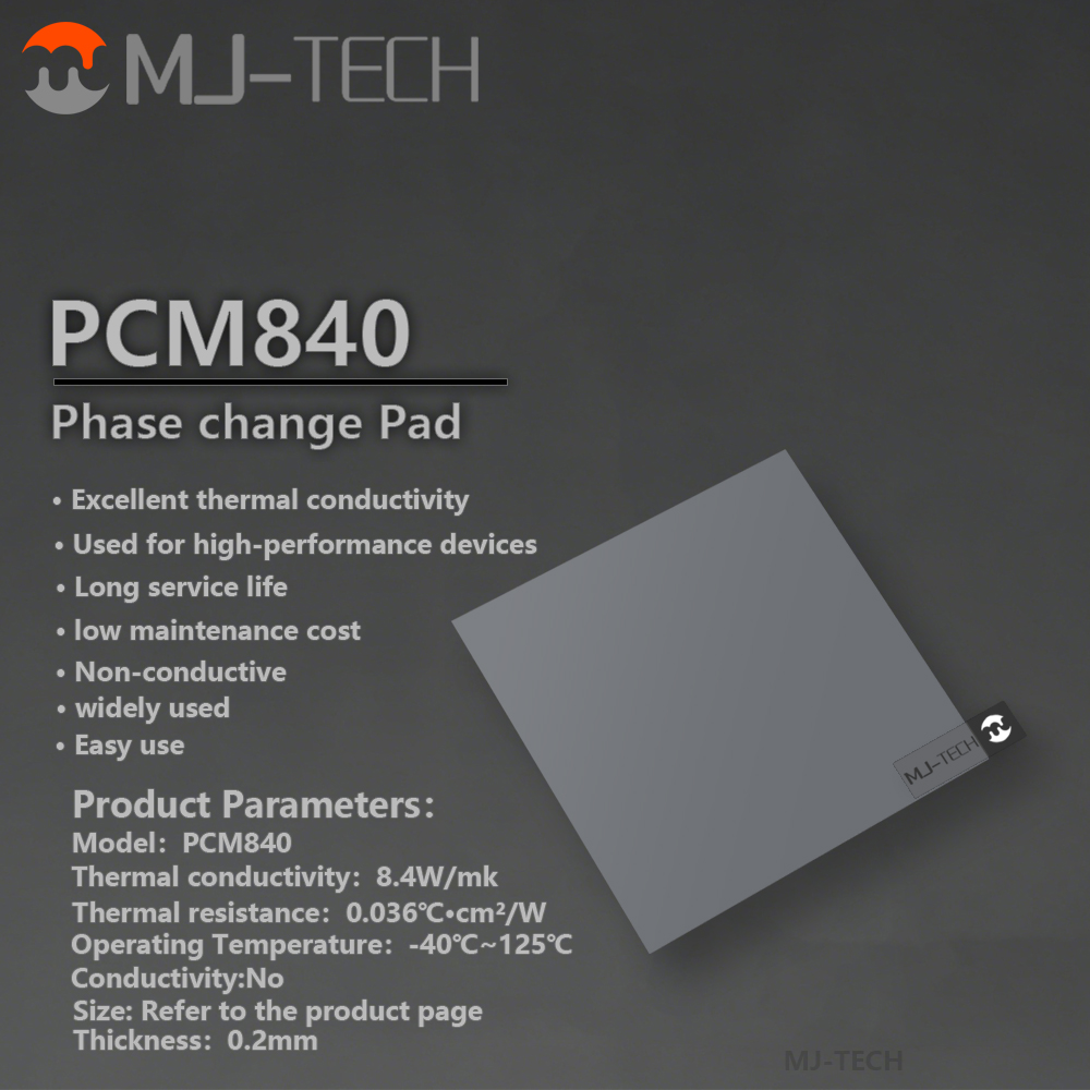 MJ-TECH PCM840 Phase Change Pa - Laptop Cooling Pad review and price