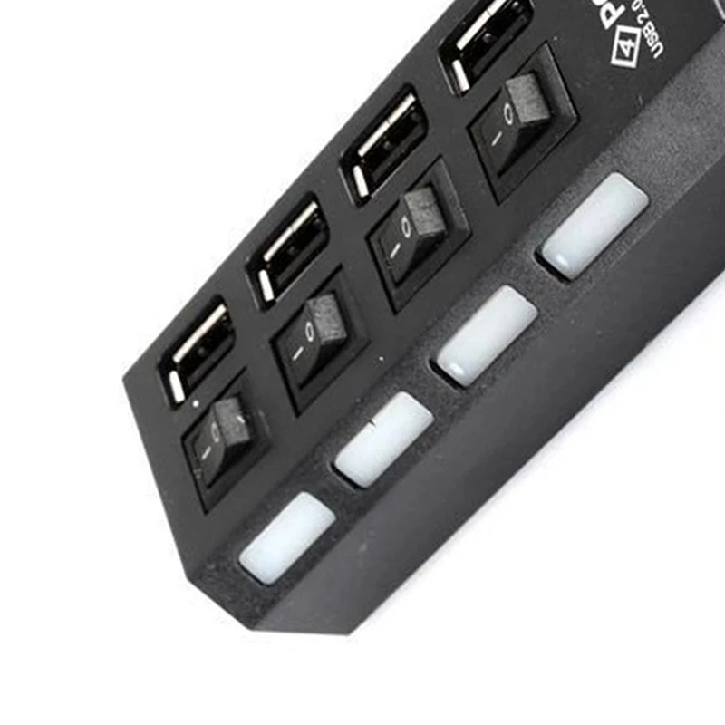 4-Ports USB 2.0 Hub Extension  - Laptop Accessories Hub review and price