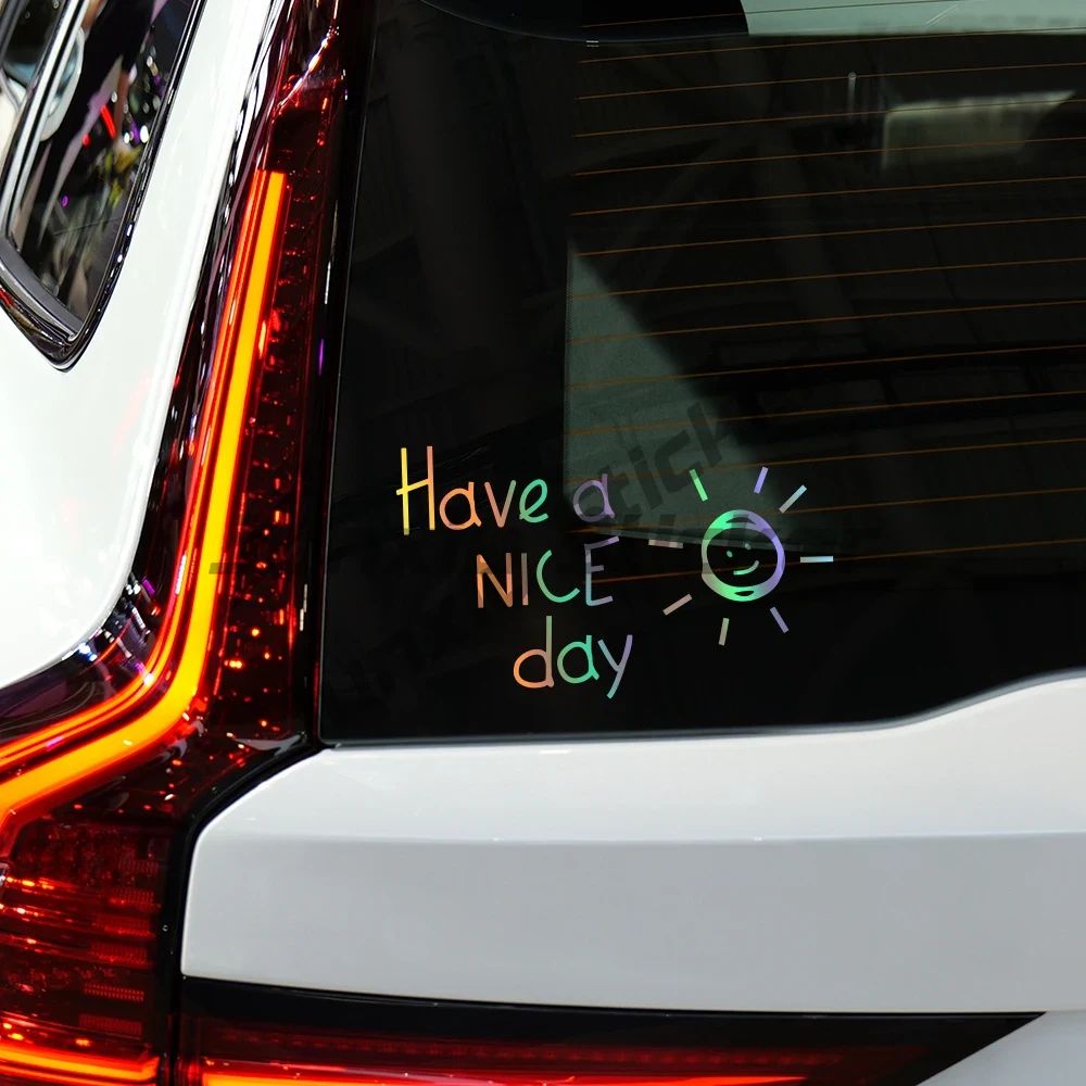 Have A Nice Day Car Stickers A - Laptop Accessories To Have review and price