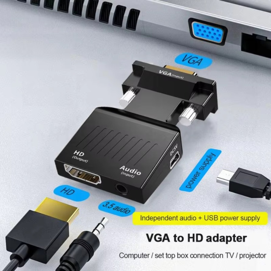 VGA to HDMI-compatible Convert - Hdmi Vga Adapter review and price