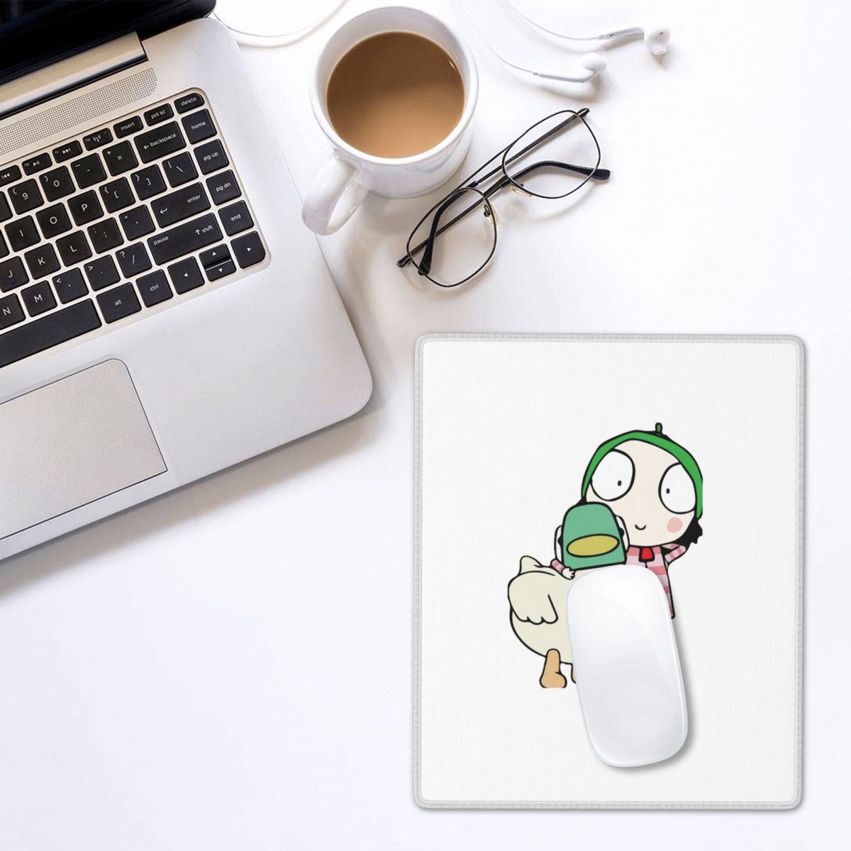 Sarah And Duck Having Fun Mous - Laptop Accessories To Have review and price