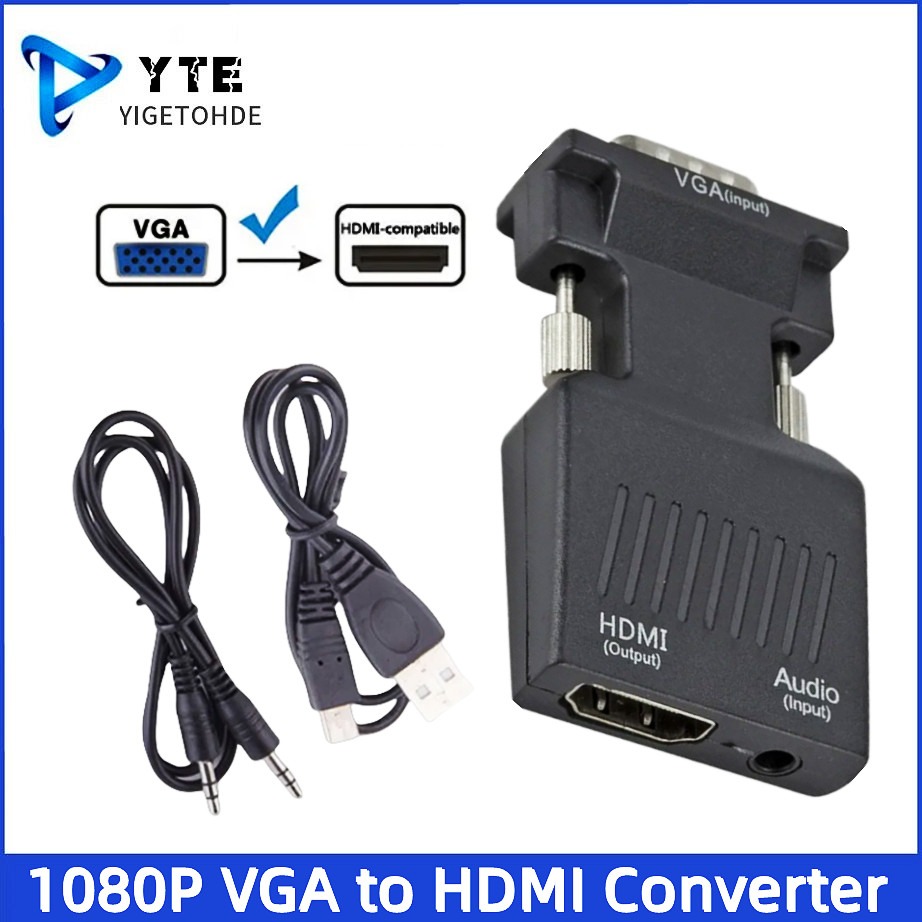 YIGETOHDE VGA to HDMI Converte - Hdmi Vga Adapter review and price