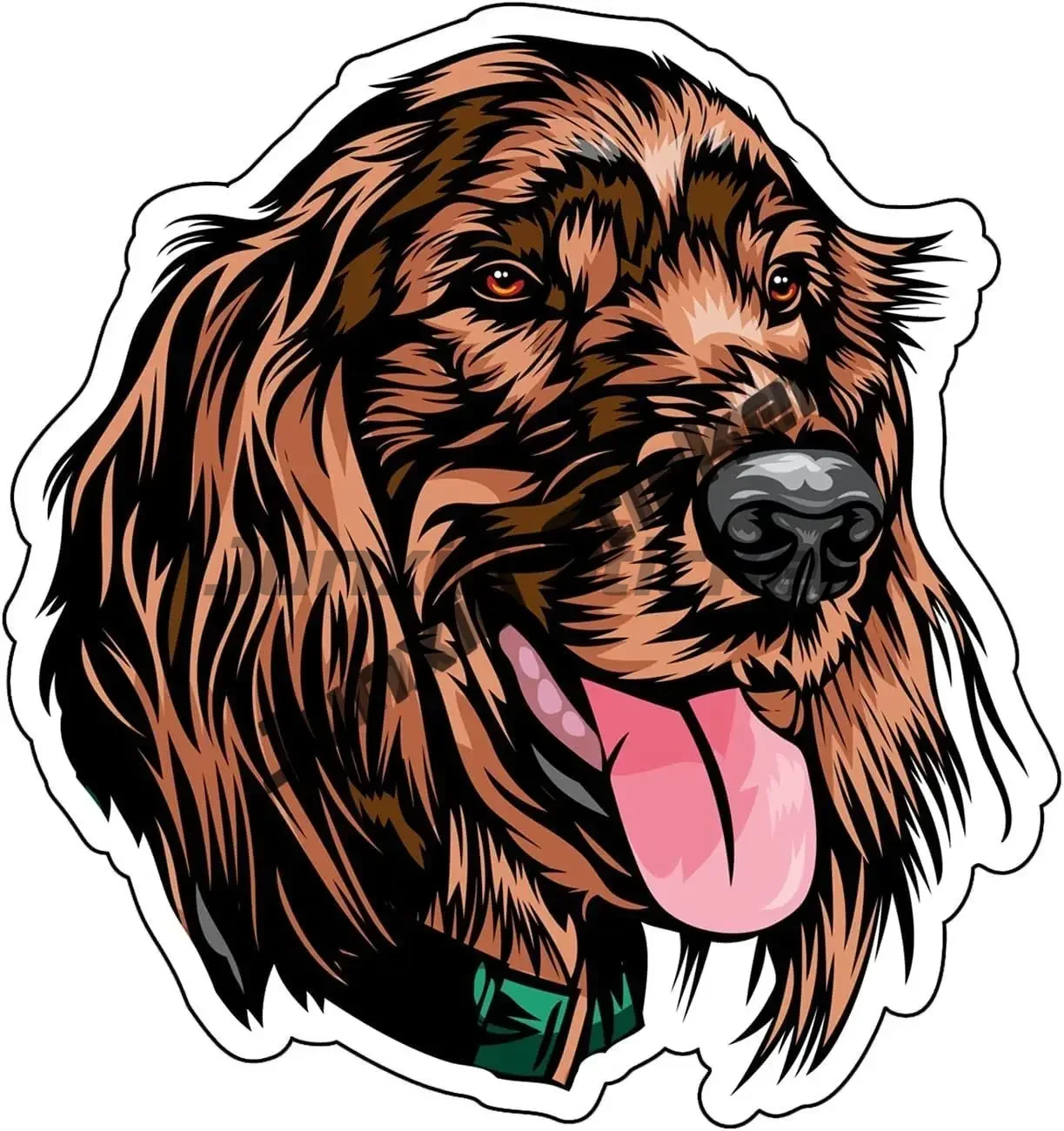 Irish Setter Vinyl Decal I Lov - Laptop Accessories Logo review and price