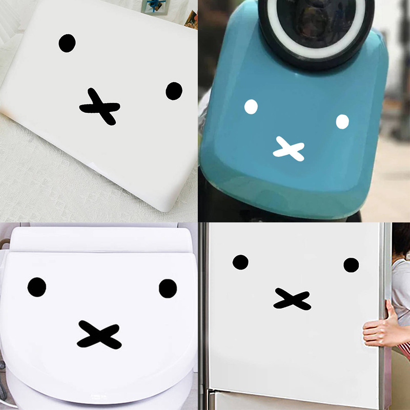 Kawaii Miffy Cartoon Emoji Car - Good Laptop Accessories review and price