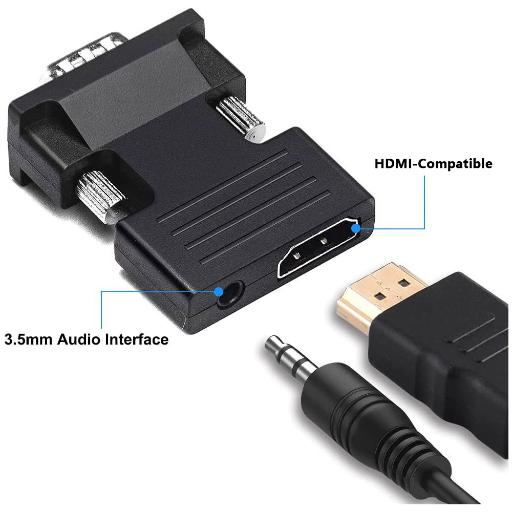 HDMI-compatible to VGA Convert - Hdmi Vga Adapter review and price