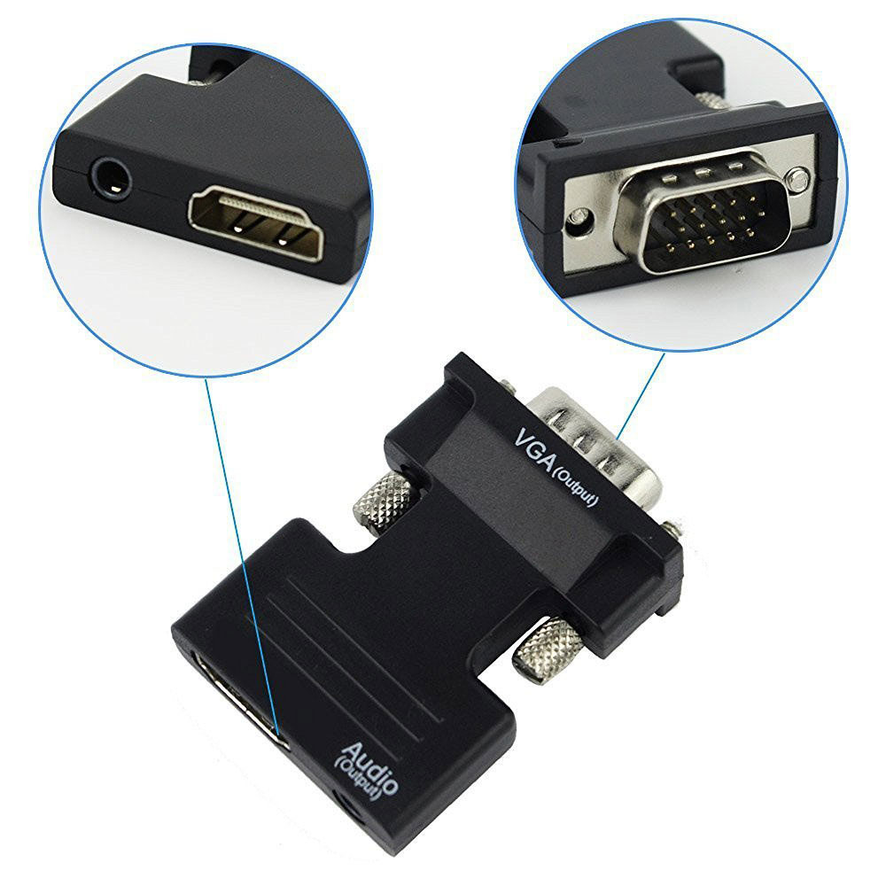 HDMI-compatible to VGA Convert - Hdmi Vga Adapter review and price