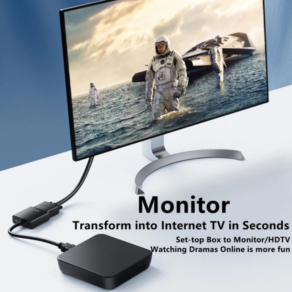 1080P HDMI-compatible to VGA A - Hdmi Vga Adapter review and price