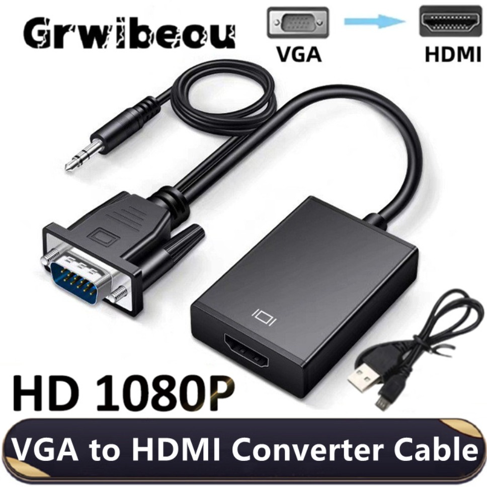 HD 1080P VGA to HDMI Adapter C - Hdmi Vga Adapter review and price