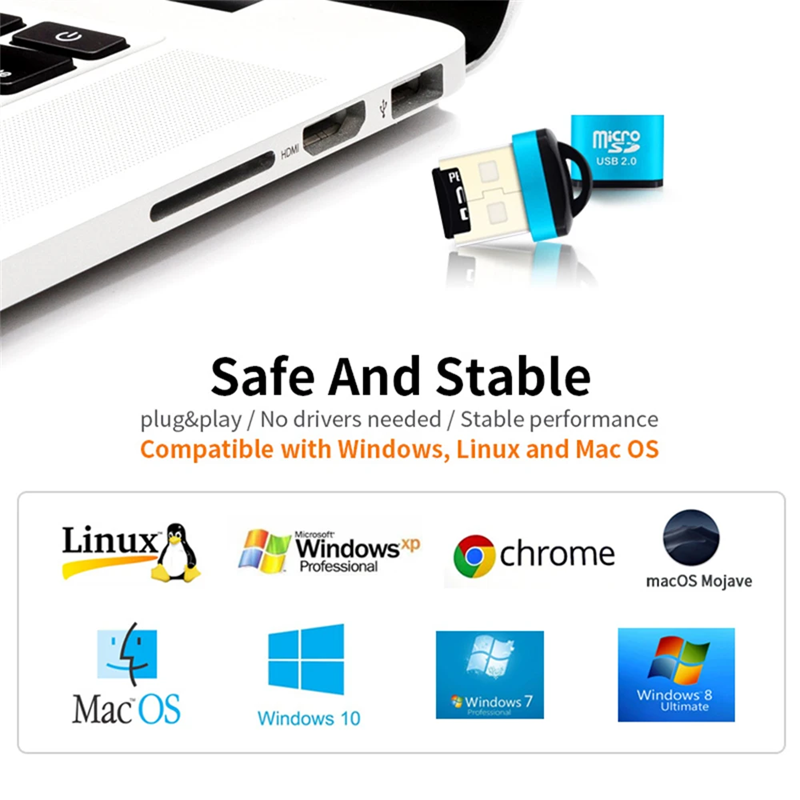 Mini USB Micro SD/TF Memory Ca - Laptop Accessories Productivity review and price