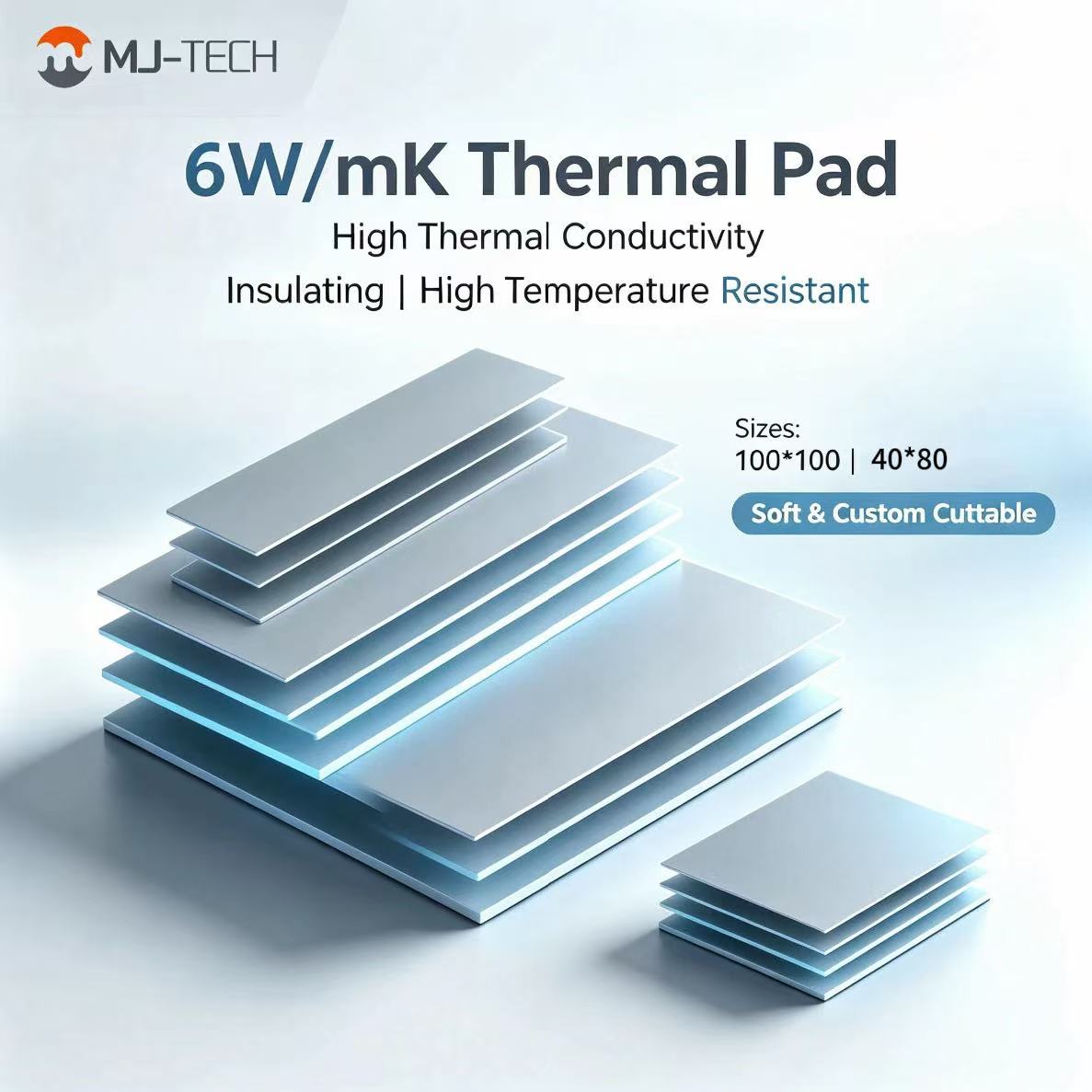 MJ-TECH 6W/mK Thermal Pad Non- - Laptop Cooling Pad review and price