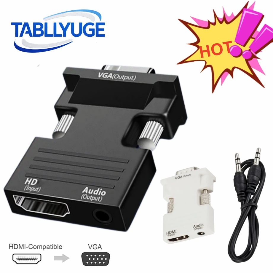 HDMI-compatible to VGA  Adapte - Hdmi Vga Adapter review and price