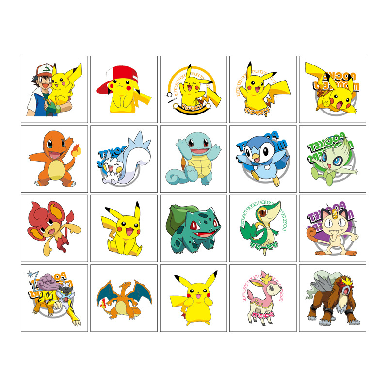 5*5cm 20pcs Pokemon Pikachu Ta - Good Laptop Accessories review and price