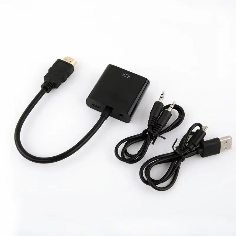 1-4sets HD 1080P HDMI To VGA C - Hdmi Vga Adapter review and price
