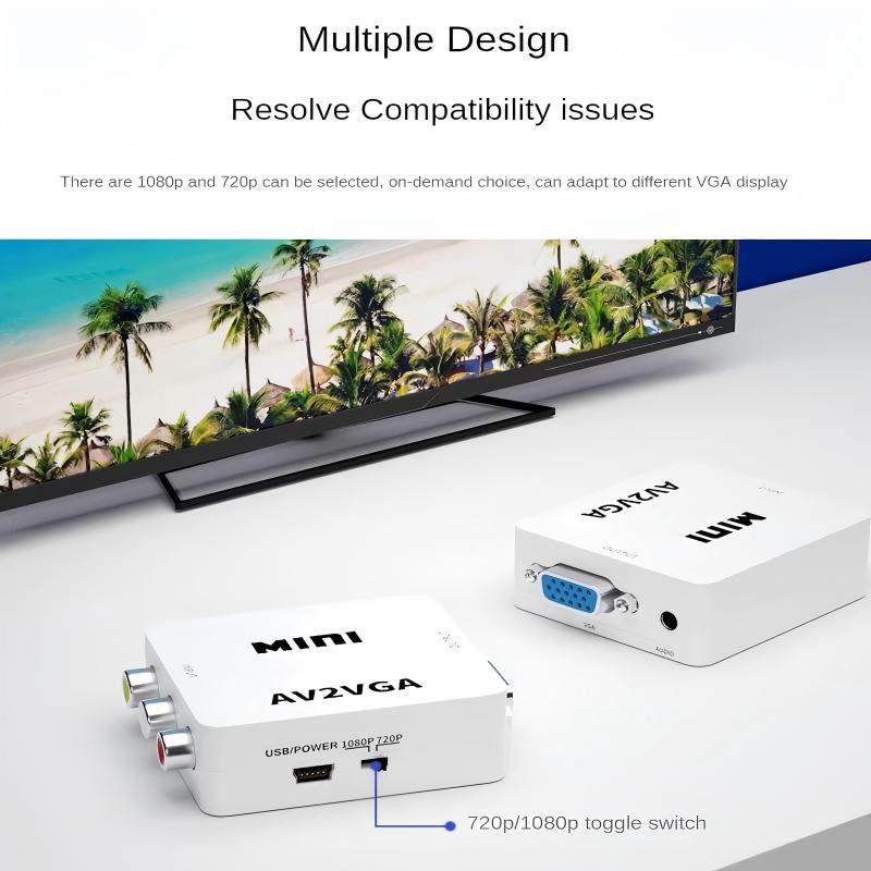 RAMMIND AV to VGA Converter 10 - Hdmi Vga Adapter review and price