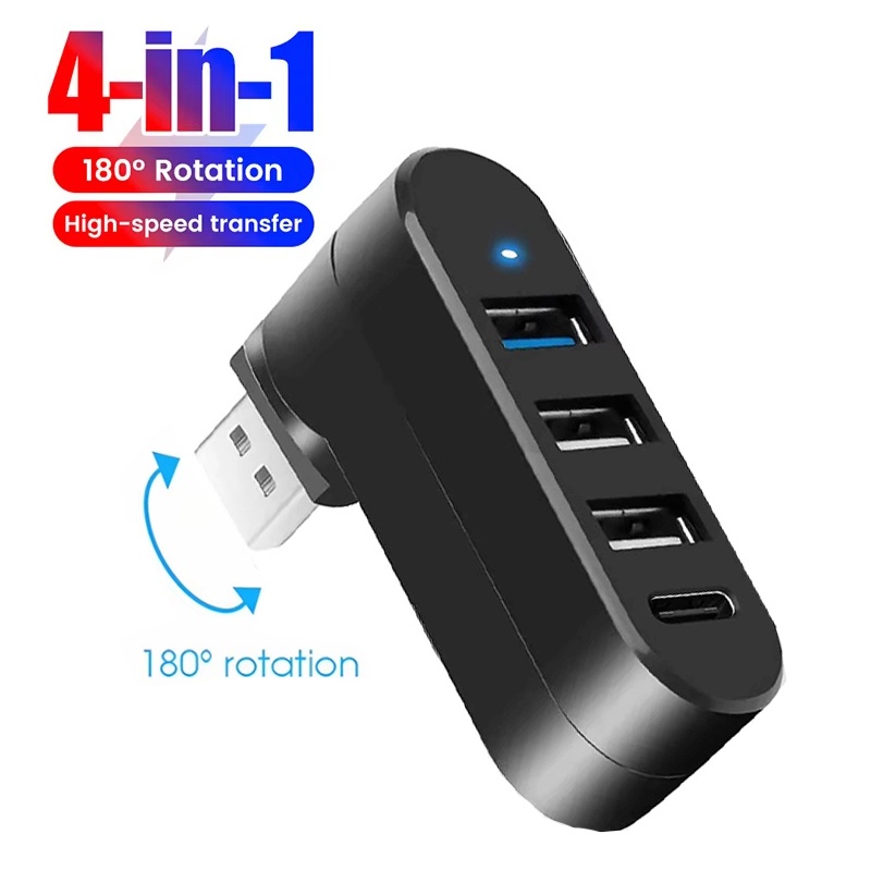 4 Port Multi USB 2.0 HUB Mini  - Laptop Accessories Hub review and price