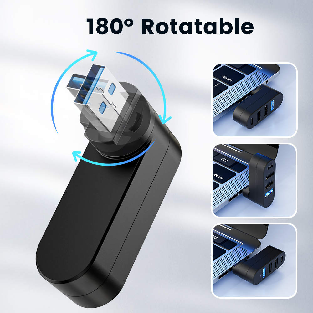 4 Port Multi USB 2.0 HUB Mini  - Laptop Accessories Hub review and price