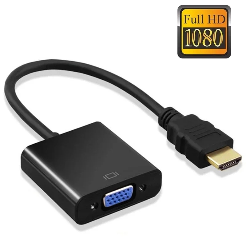 HD 1080P HDMI To VGA Cable Con - Hdmi Vga Adapter review and price