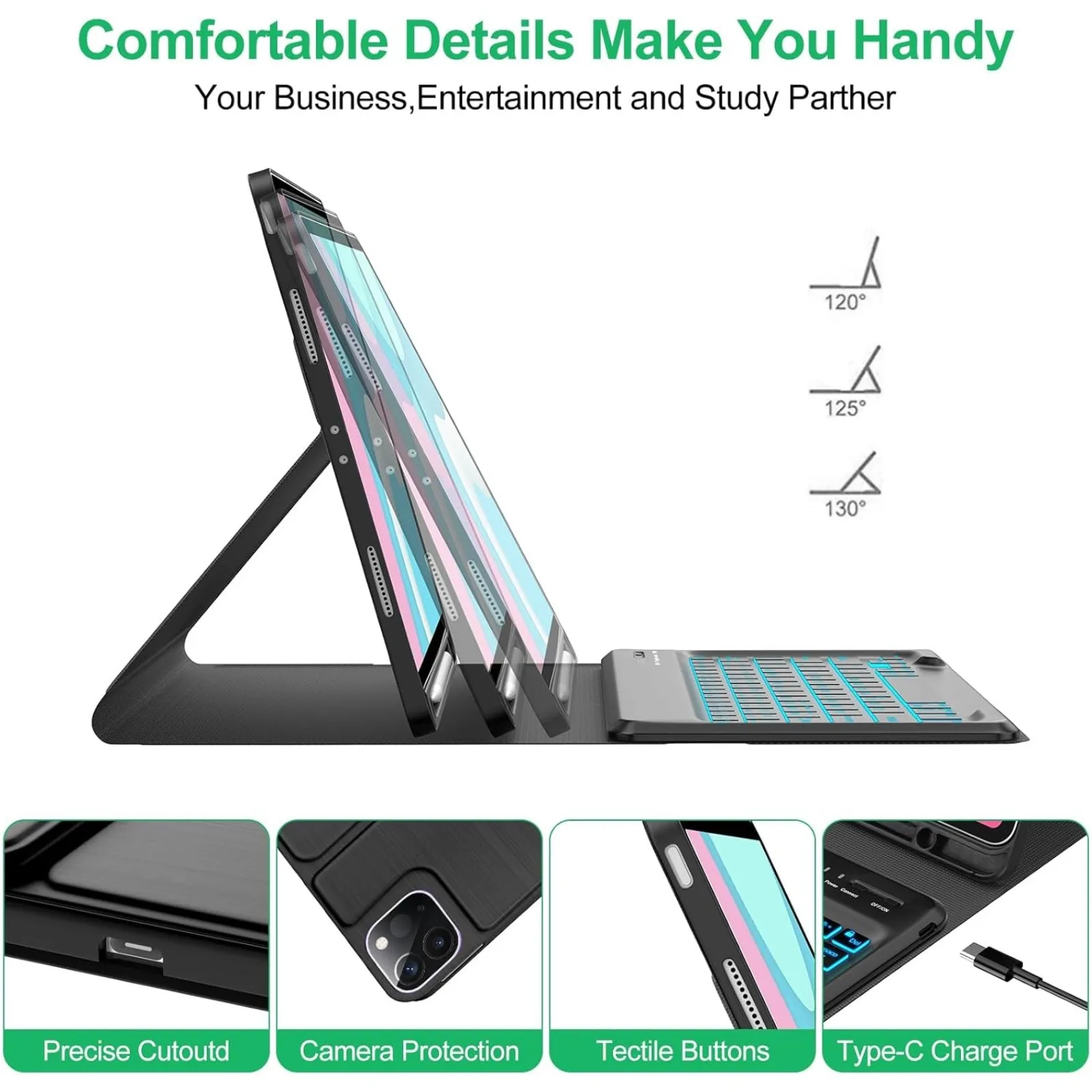 Keyboard Case & Mouse for iPad - Mini Wireless Mouse review and price