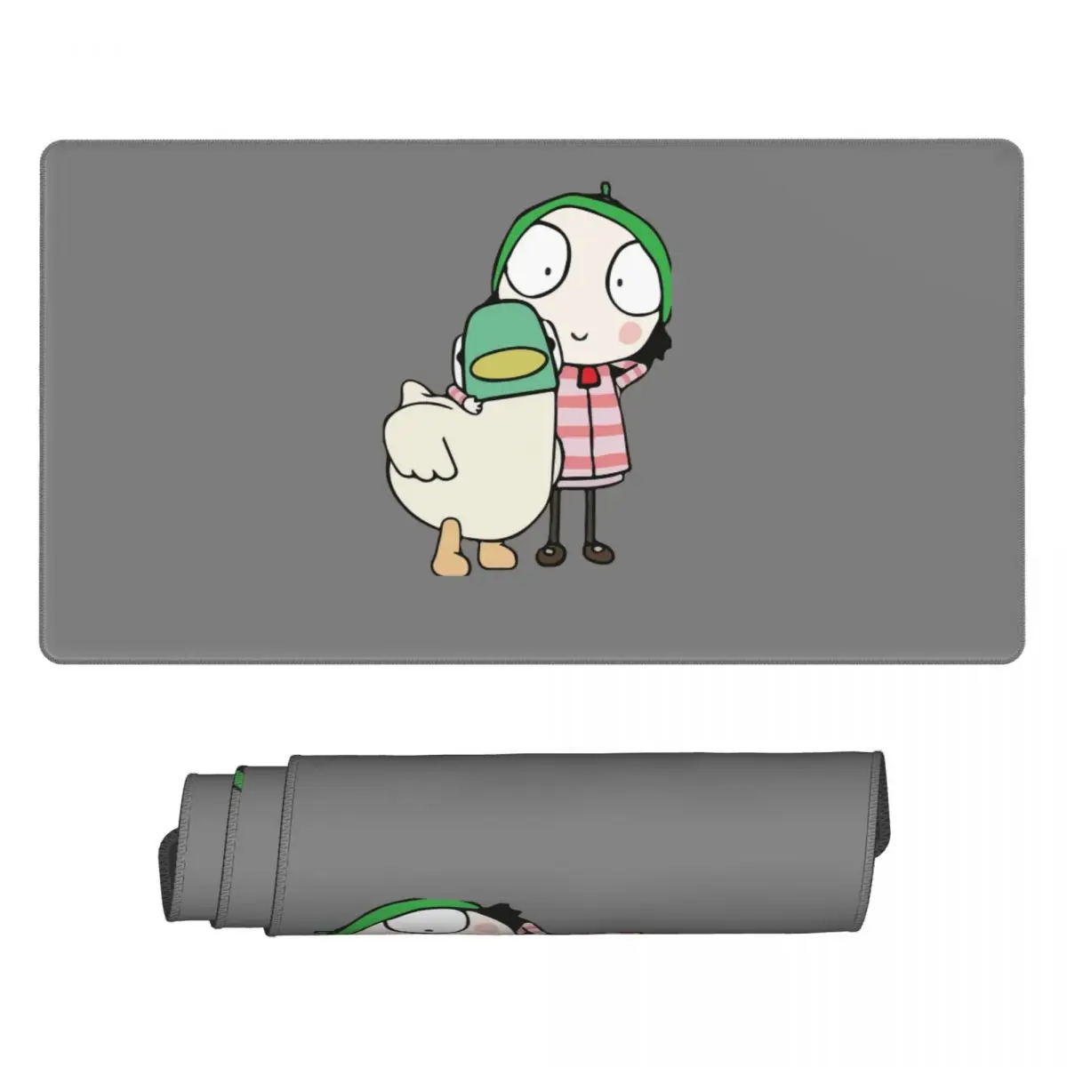 Large Mouse Pad Sarah And Duck - Laptop Accessories To Have review and price