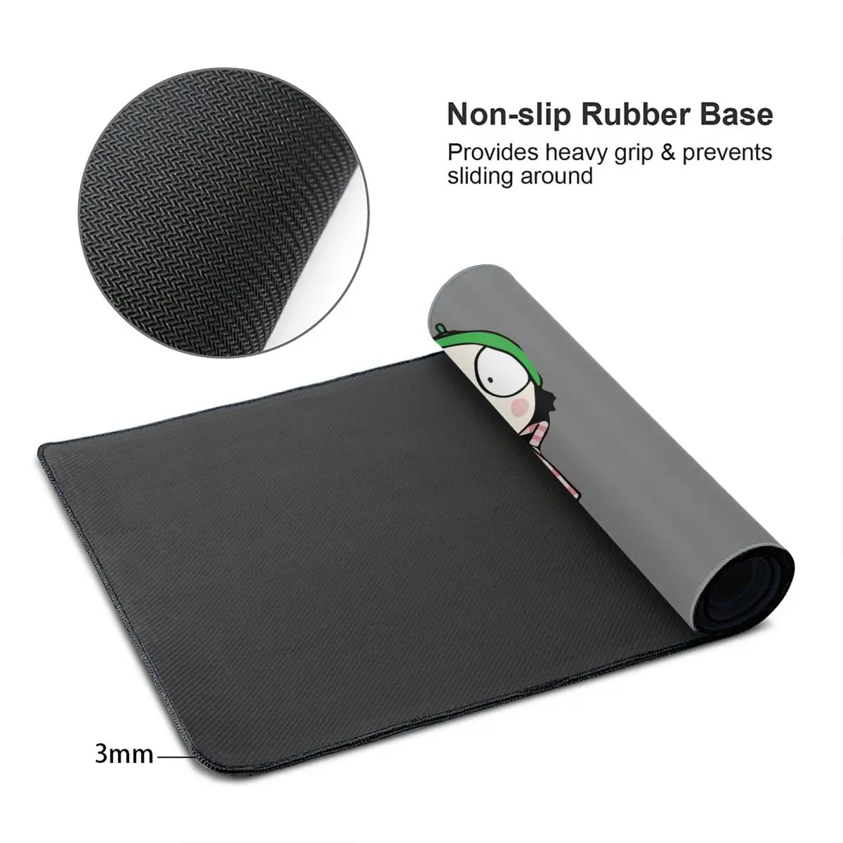 Large Mouse Pad Sarah And Duck - Laptop Accessories To Have review and price