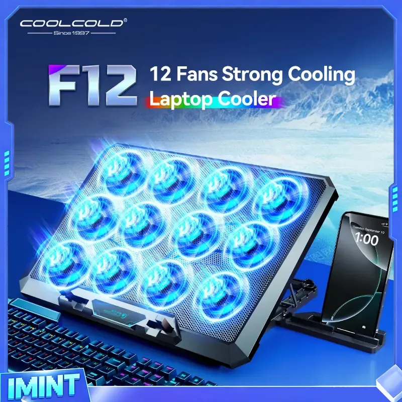COOLCOLD Laptop Cooling Pad wi - Laptop Cooling Pad review and price