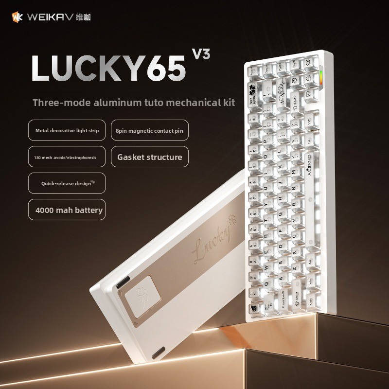 WEIKAV Lucky65 V3 Aluminum All - Laptop Accessories Productivity review and price
