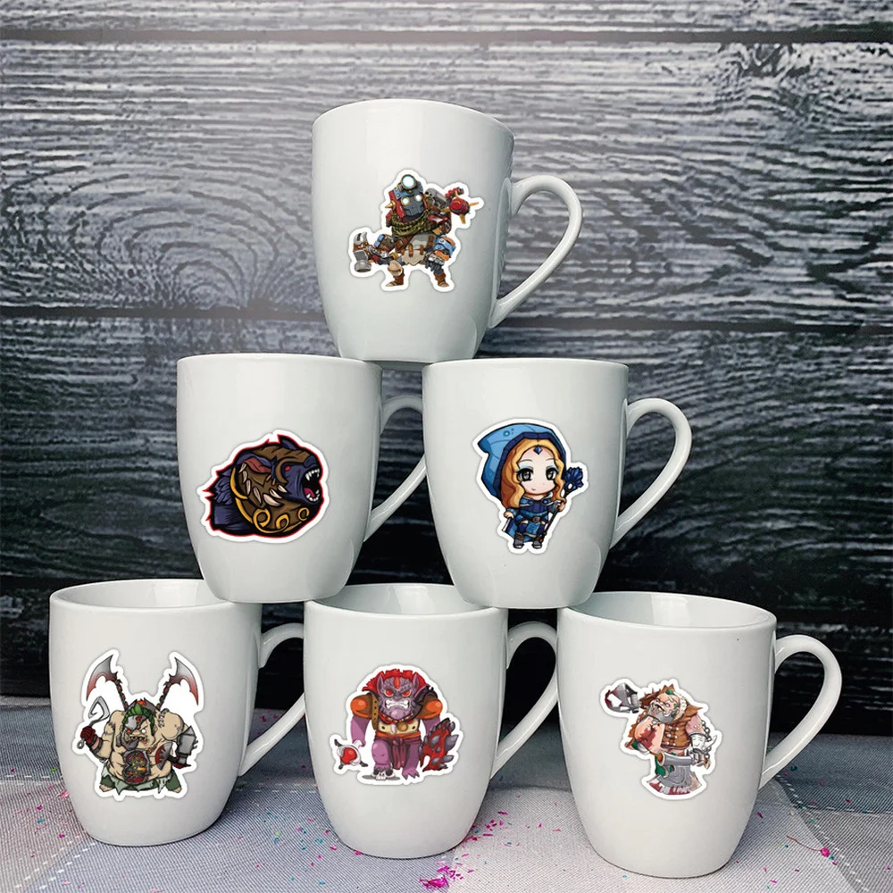 10/50Pcs Dota 2 Game Funny Car - Laptop Accessories Cool review and price