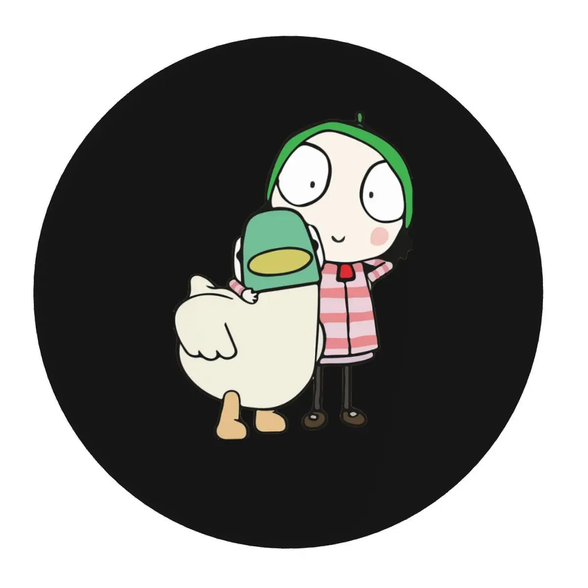 Sarah And Duck Having Fun Roun - Laptop Accessories To Have review and price