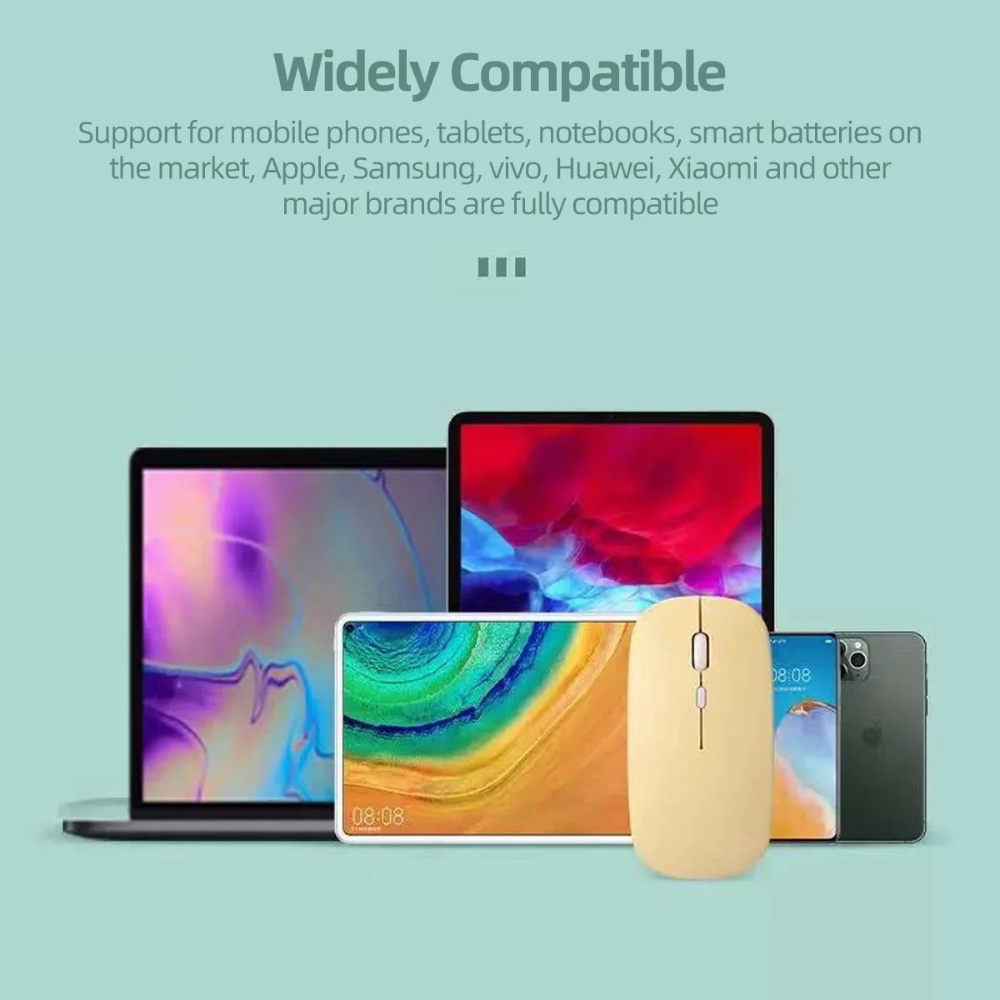 Silent Bluetooth-compatible Mo - Mini Wireless Mouse review and price