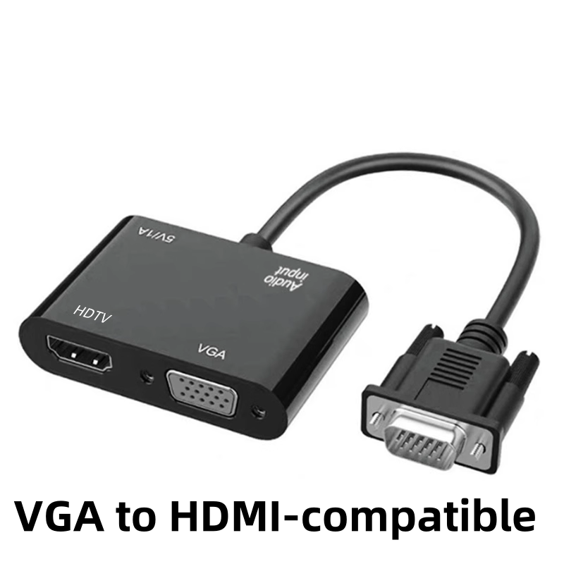 VGA(Host) to VGA/HDMI-compatib - Hdmi Vga Adapter review and price