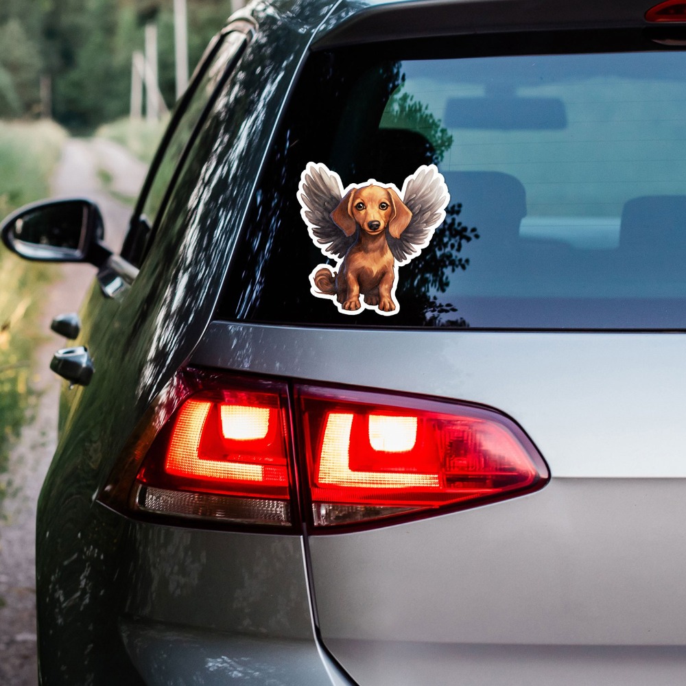 Dachshund Angel Vinyl New Must - Laptop Accessories To Have review and price