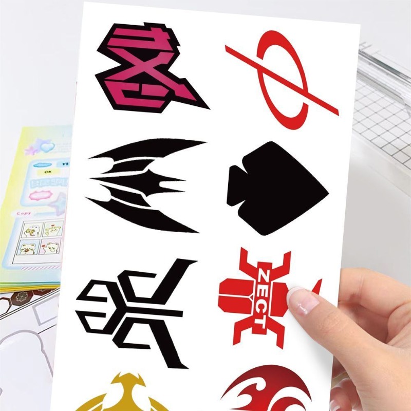 60 Sheets Kamen Rider Logo Sti - Good Laptop Accessories review and price