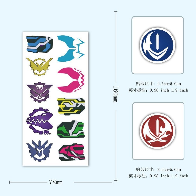 60 Sheets Kamen Rider Logo Sti - Good Laptop Accessories review and price